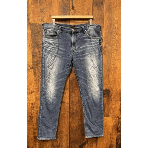 Silver Jeans Other - Silver Jeans Hunter Blue Wash Denim 38x33